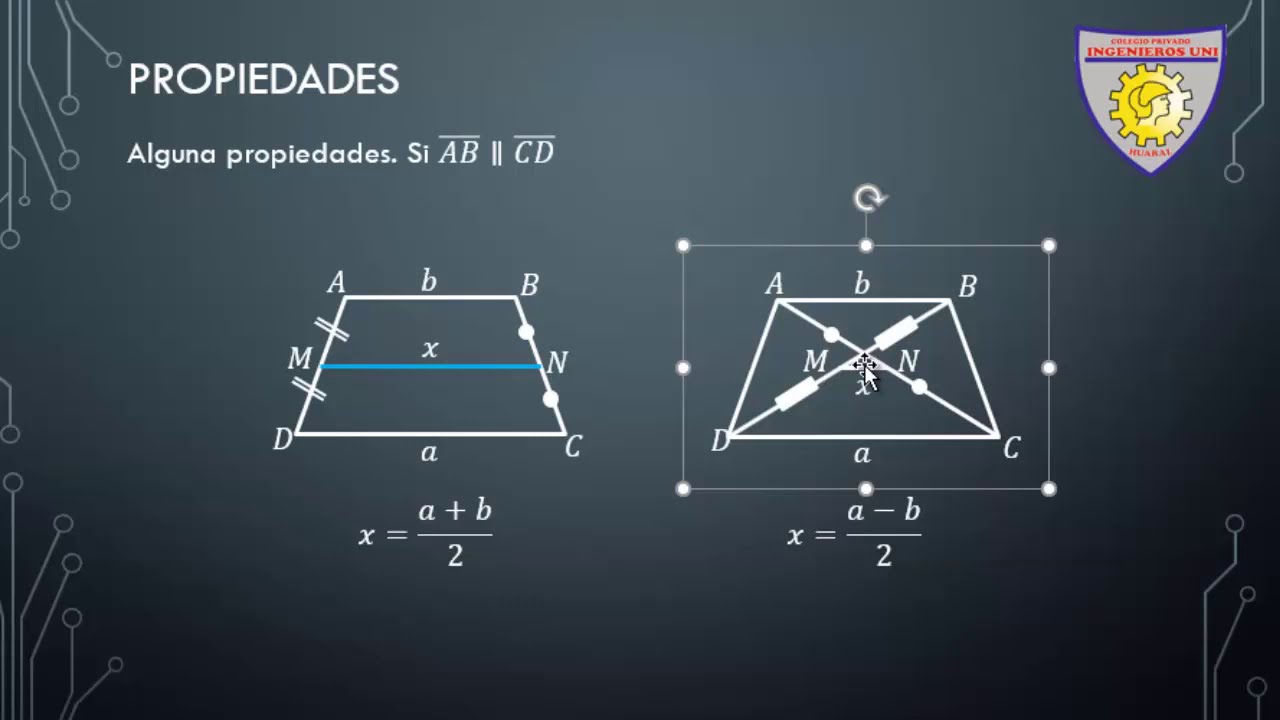 10 Clase Geometría Cuadriláteros Trapecio y Trapezoide Quinto Grado de Primaria