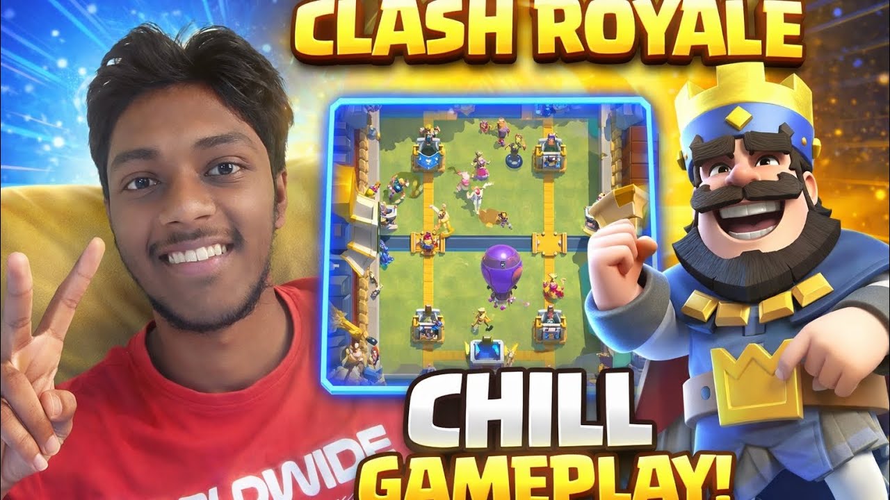 Calm & Clean 3 Crown Victory 😌👑 | Chill Clash Royale Gameplay