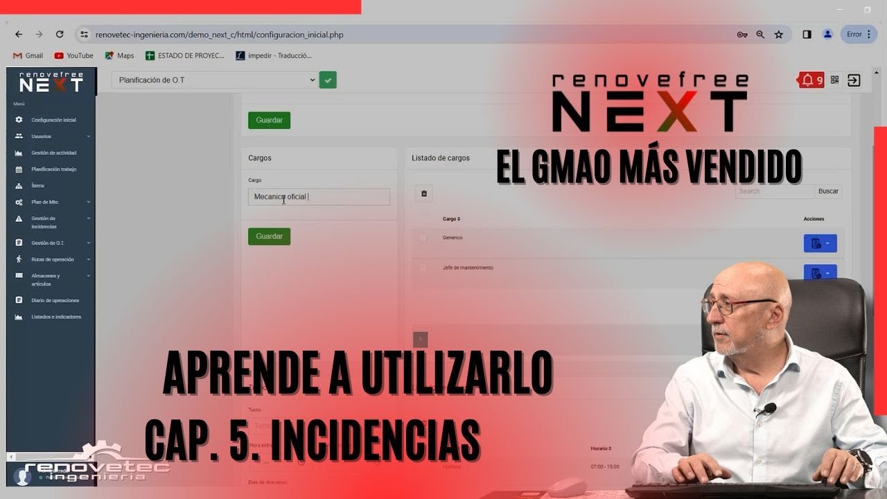 NEXT Cap. 5: INCIDENCIAS