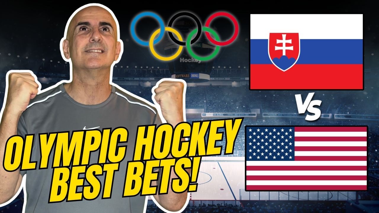 Men's Olympic Hockey Semifinals: USA vs Slovakia Best Bets! | Hockey Picks & Predictions