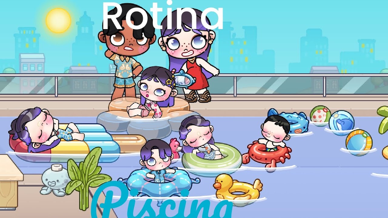 Rotina piscina | Avatar World Rotinas e histórias