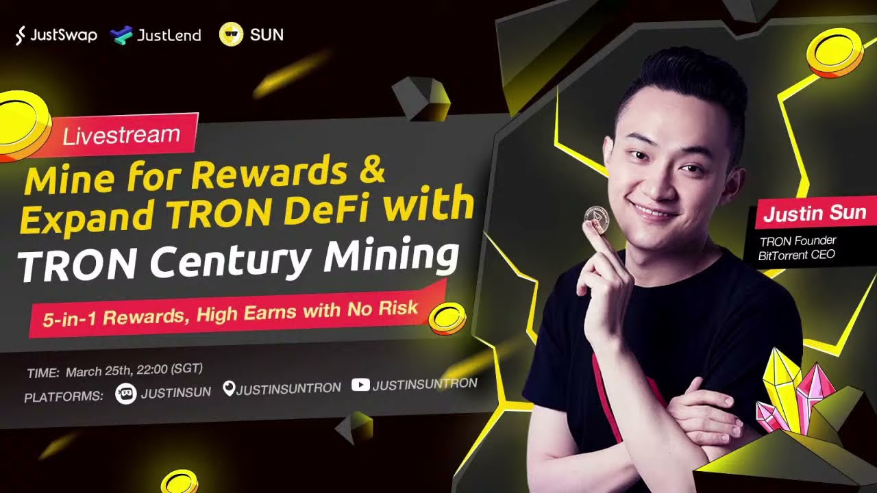 Mine for Rewards & Expand #TRON #DeFi with TRON Century Mining