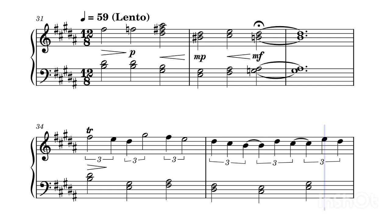 Nocturne No. 8 in B major, RWV 17 – 