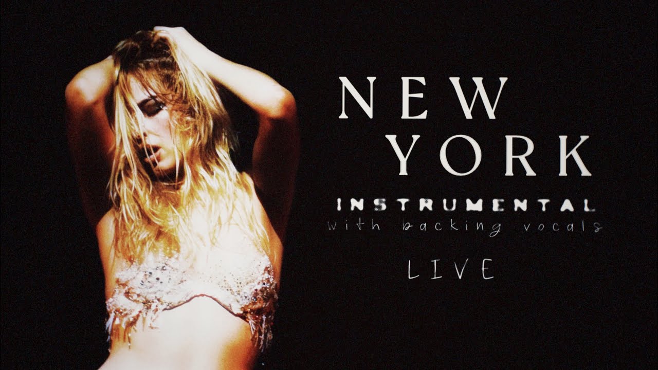Addison Rae - New York (Live Concept - Instrumental w/ backing vocals)