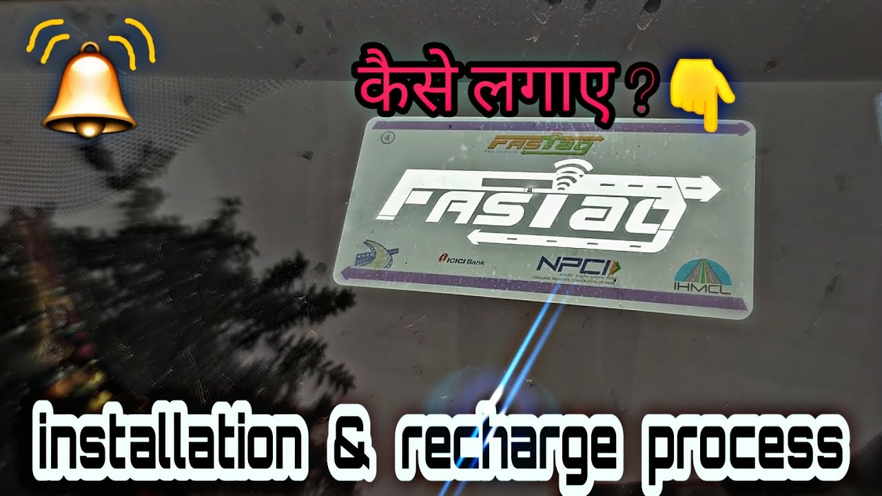 Fastag Installation | How to Recharge ? | Mantastic Vlogs
