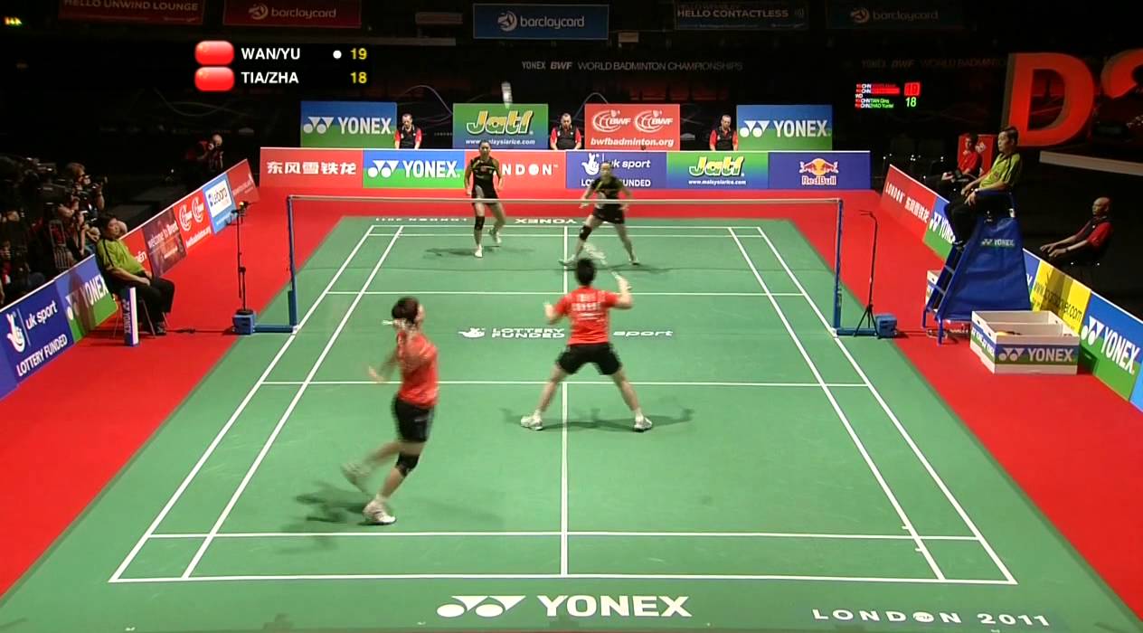 Final - WD - Wang X./Yu Y. vs  Tian Q./Zhao Y. - Yonex BWF World Champs '11