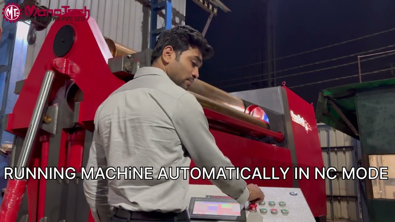 Automatic NC 4-Roll Plate Rolling Machine | 30mm x 3000mm | Live Build Timeline | Export to Qatar