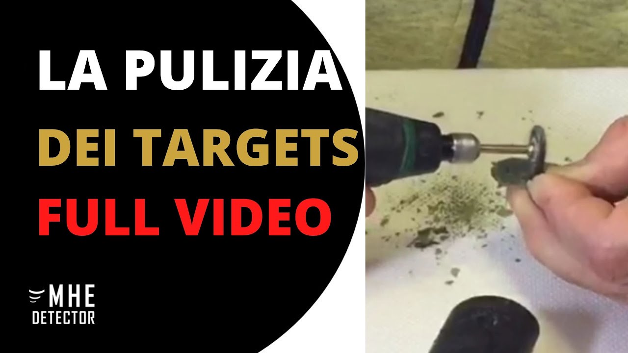 Metal detecting la pulizia dei targets tutorial completo