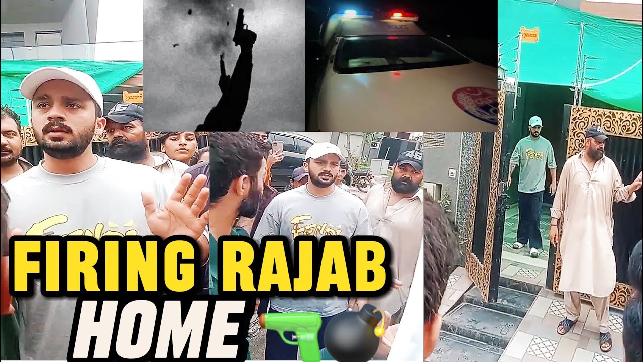 Firing at Rajab Butt Home😱🔫FIR Karwa Di Hai😡| Police Agye 👮