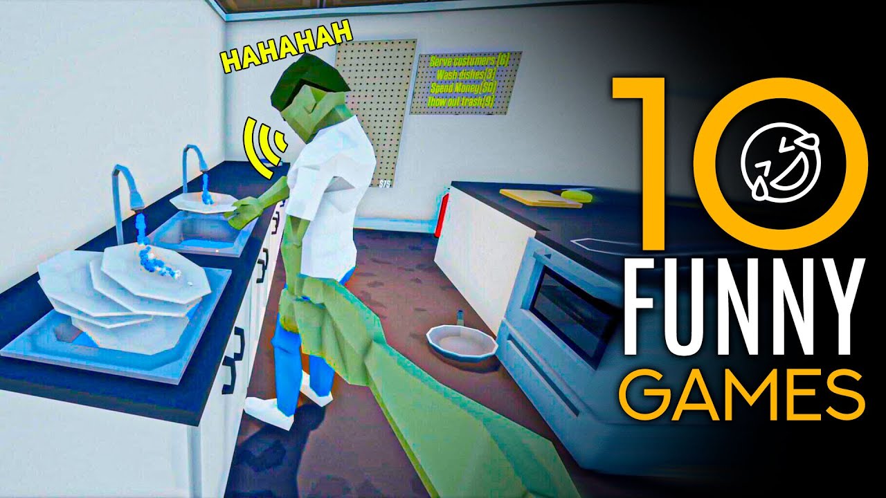 🤣10 FUN games to PLAY with FRIENDS (PC) / Best games to play with friends
