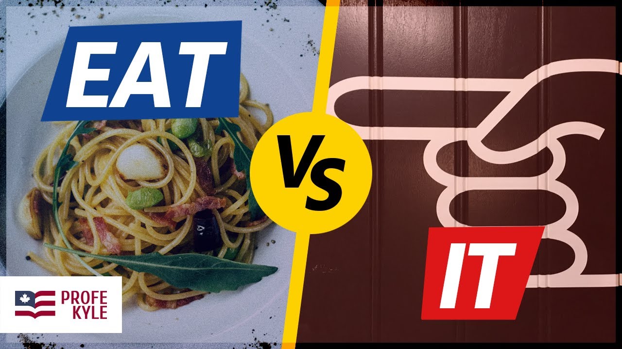 Eat vs It: Cómo Pronunciarlas Bien Estas 2 Palabras de Inglés | Profe Kyle