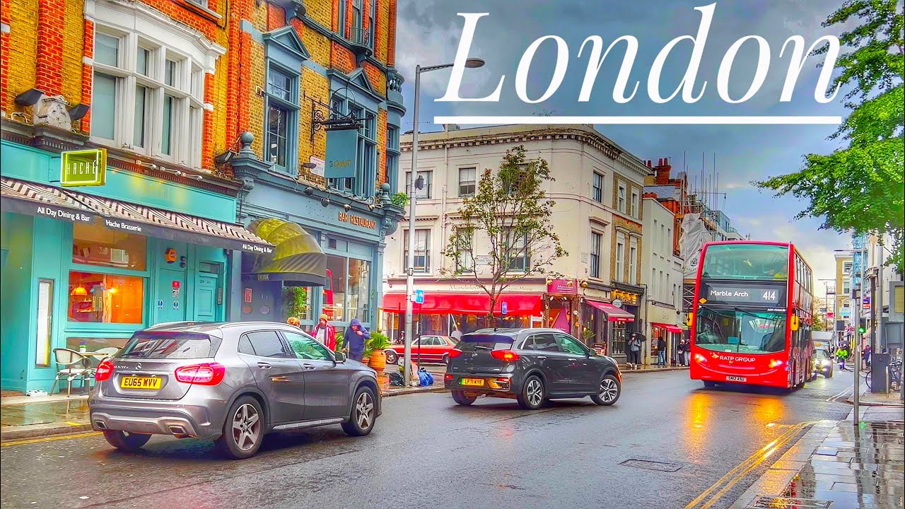 Chelsea London Autumn Walk | Walking the Famouse London King's Road | Central London City Walk [4K]
