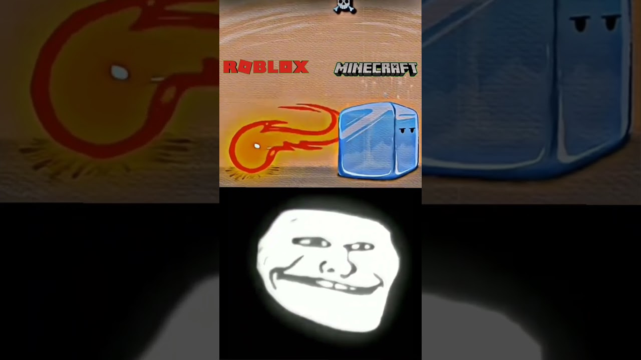 Minecraft vs roblox #minecraft #roblox #viral #shorts