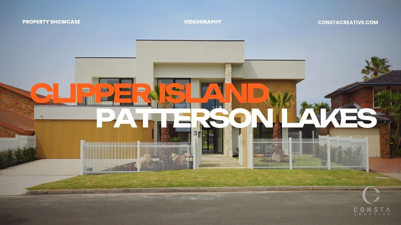 Waterfront Luxury Home - Clipper Island, Patterson Lakes | Consta Creative