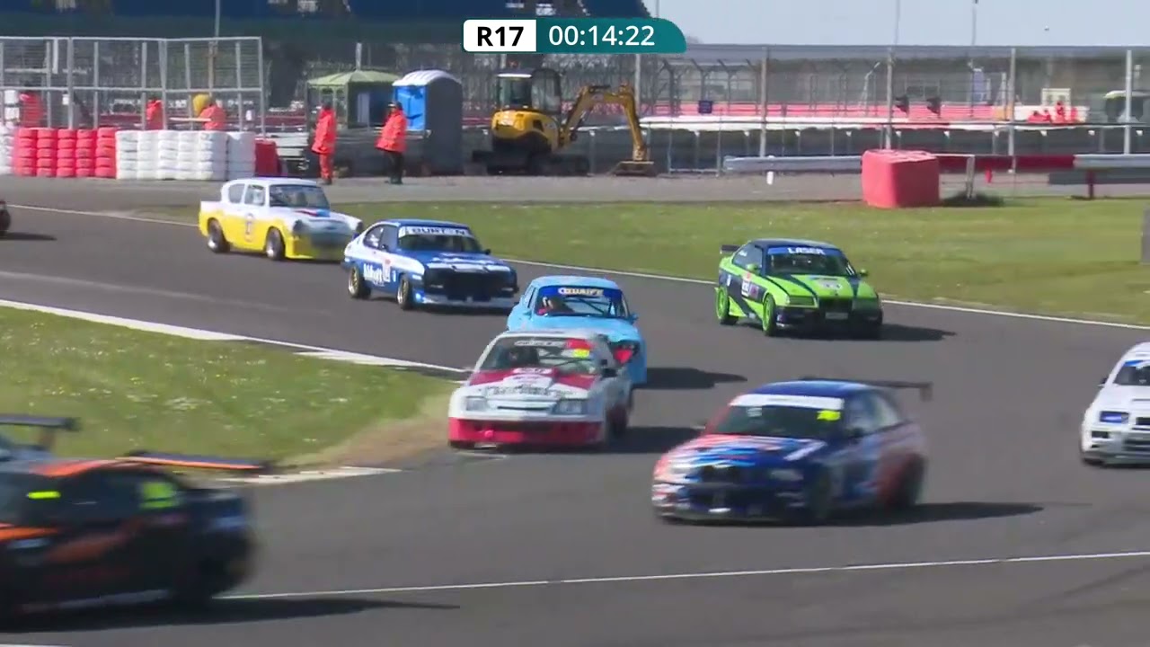 CTCRC 2021 Edmundson Electrical Thunder Saloons and the Blue Oval Saloon Series .  Race 2