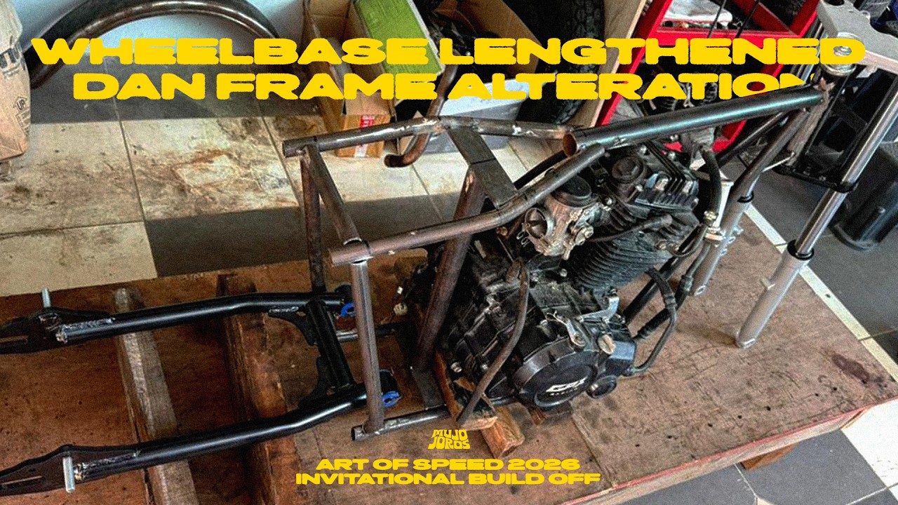 ART OF SPEED 2026 INVITATIONAL BUILD OFF | WHEELBASE LENGTHENED DAN FRAME ALTERATION