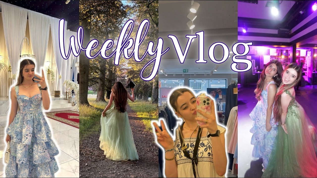 WEEKLY VLOG || PROM, trouw, werken, ... ||Yasmine's Life