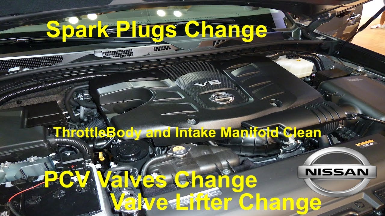 Nissan Patrol (Y62) Platinum 400HP PCV, Valve Lifter,Spark Plugs Maintenance/Replacement