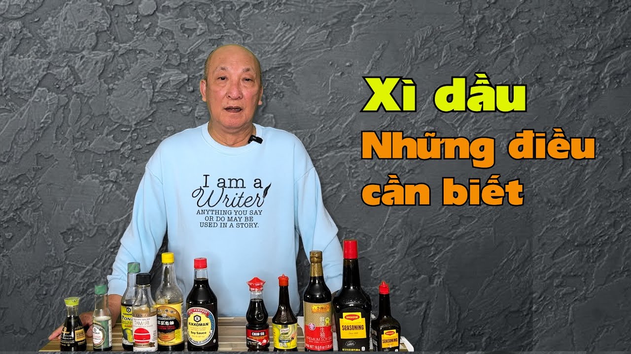 Xì dầu, những điều cần biết