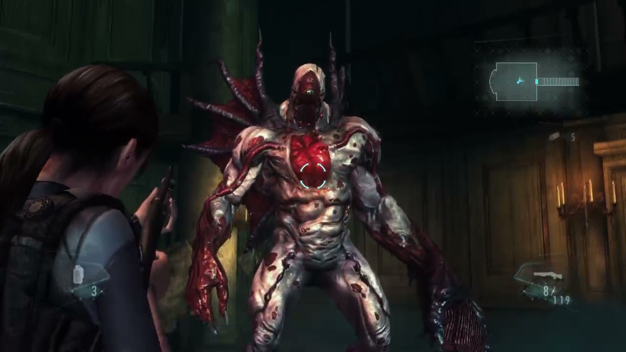 Resident Evil Revelations [Infernal] Jack Norman Boss Fight | No Damage No Rocket Launcher (PS4 Pro)