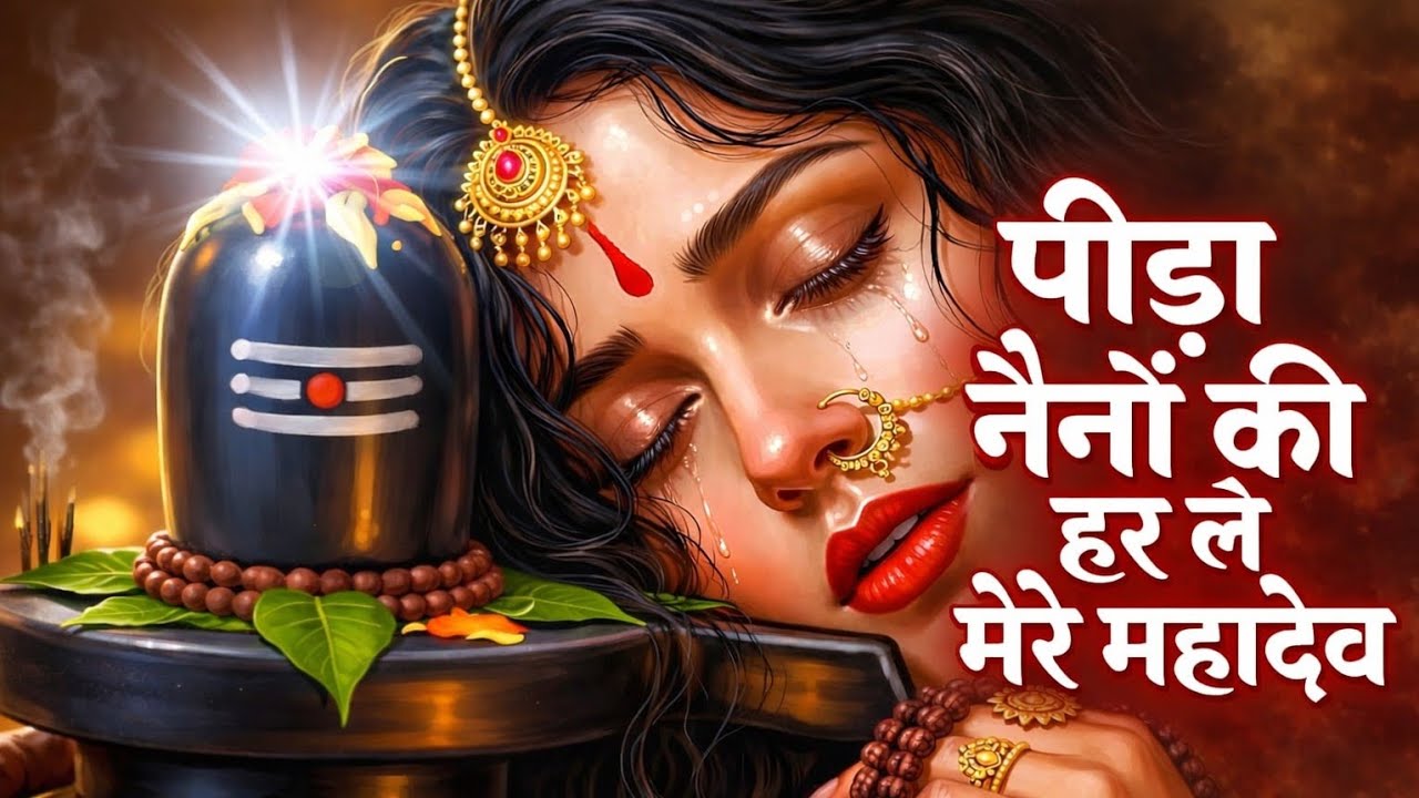 🕉️ Shiv Bhajan l पीड़ा नैनों की हर ले मेरे महादेव 🙏 | Emotional Shiv Bhajan |  Mahadev Song l 