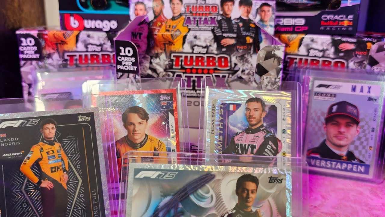 CAN WE PULL BIG HITS?! 👀 | 2025 Topps F1 Turbo Attax Booster Box&rdquo;