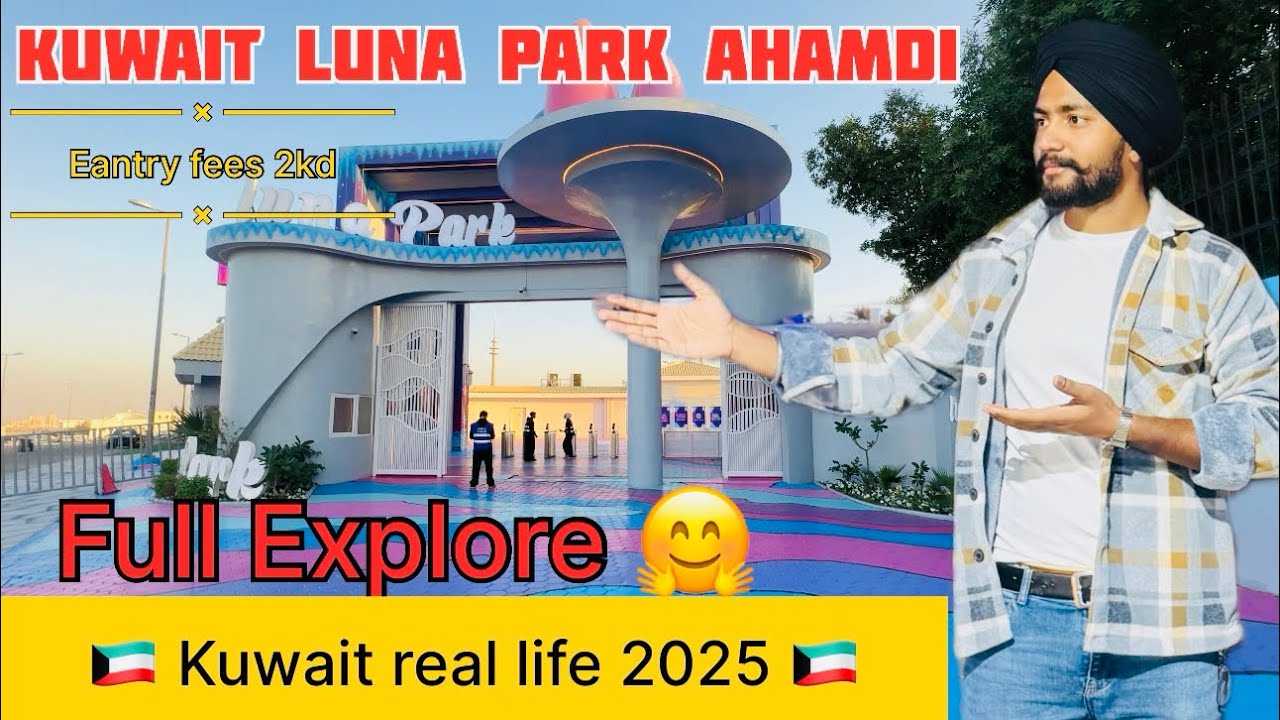 &ldquo;Luna Park / South Sabahiya Park Ahmdi Kuwait | Full Fun Vlog 🎡🇰🇼&rdquo;