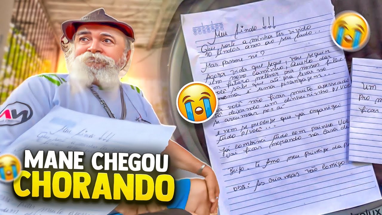 MANETIKIN CHEGOU CHORANDO COM A CARTA QUE IZALICK DEIXOU PRA ELE 🥹🥹 | MANETIKIN