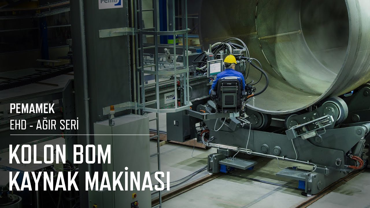 Kolon Bom Kaynak Makinası - EHD Ekstra Ağır Seri
