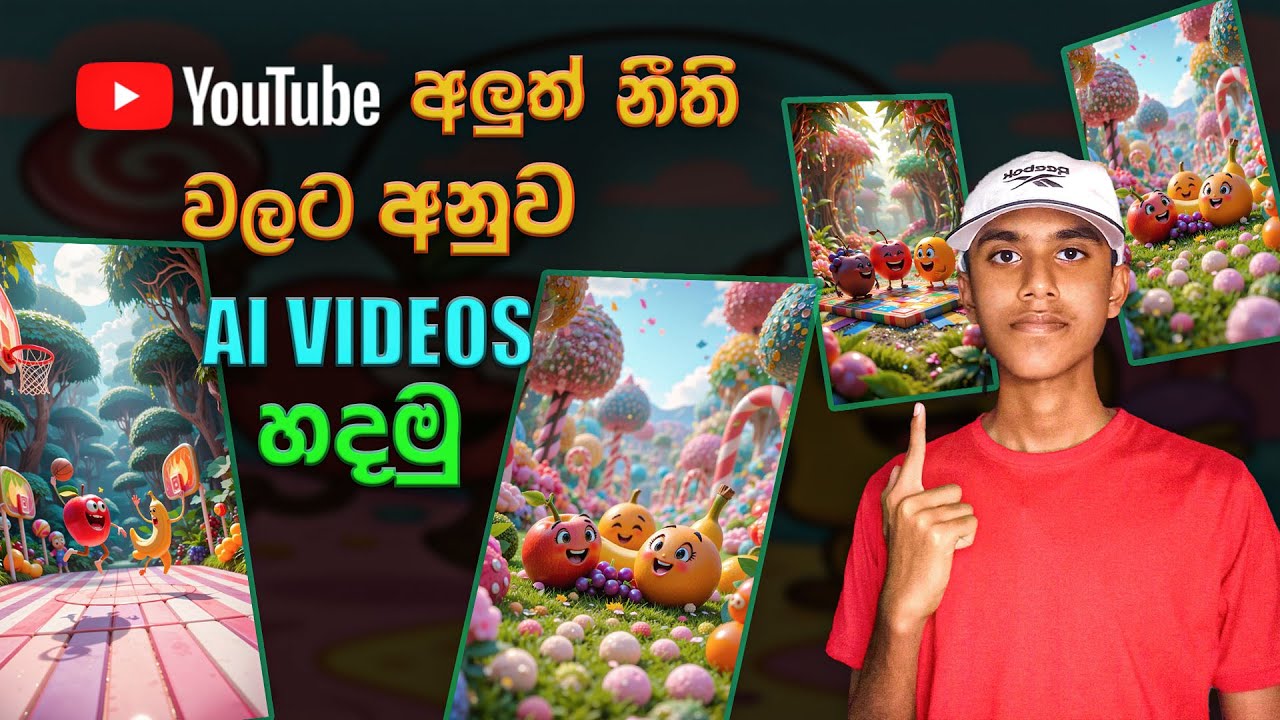 How to Make AI Videos Free & Unlimited (New YouTube Rules)/ හිතට වදින tech show එක
