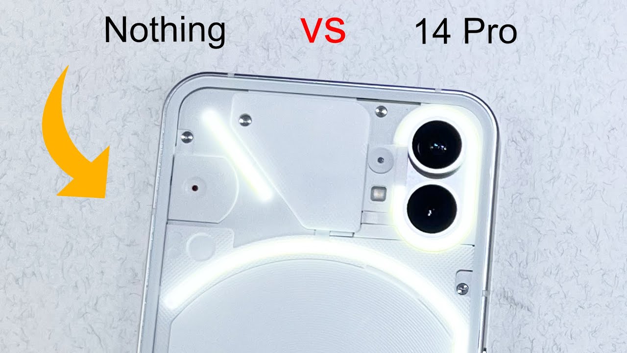 iPhone 14 pro vs Nothing Phone 1 - Speed Test