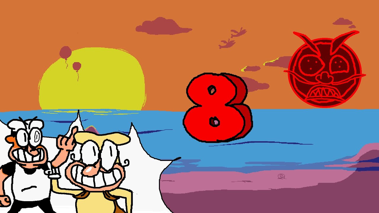 [Pizza Tower] Crust Cove Lap 3 Lunatic mode  with 8 taunts at the start