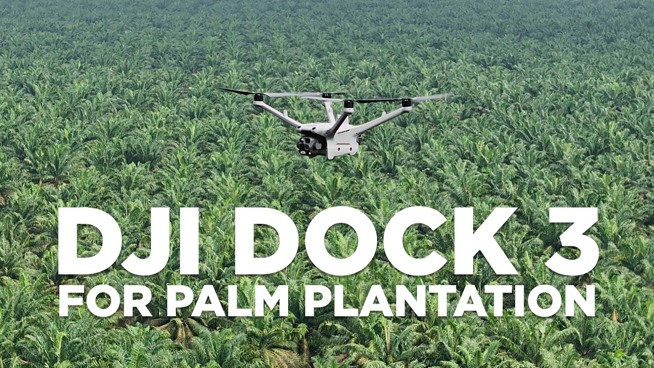 DJI Dock 3 — Пример использования: круглосуточный автоматический мониторинг точек доступа в плант...