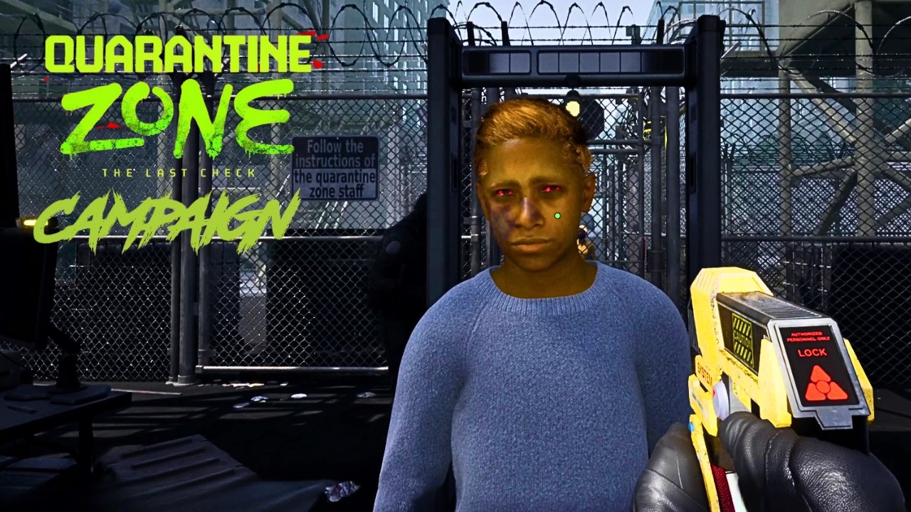 نقطة تفتيش الزومبي ☣️ | Quarantine Zone