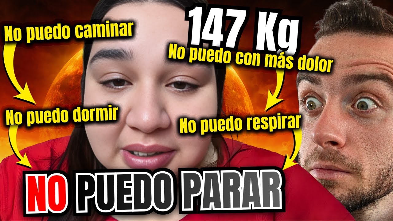 EL BUCLE de LA OBESIDAD - CHICA EN SU LÍMITE AL BORDE DEL COLAPSO...