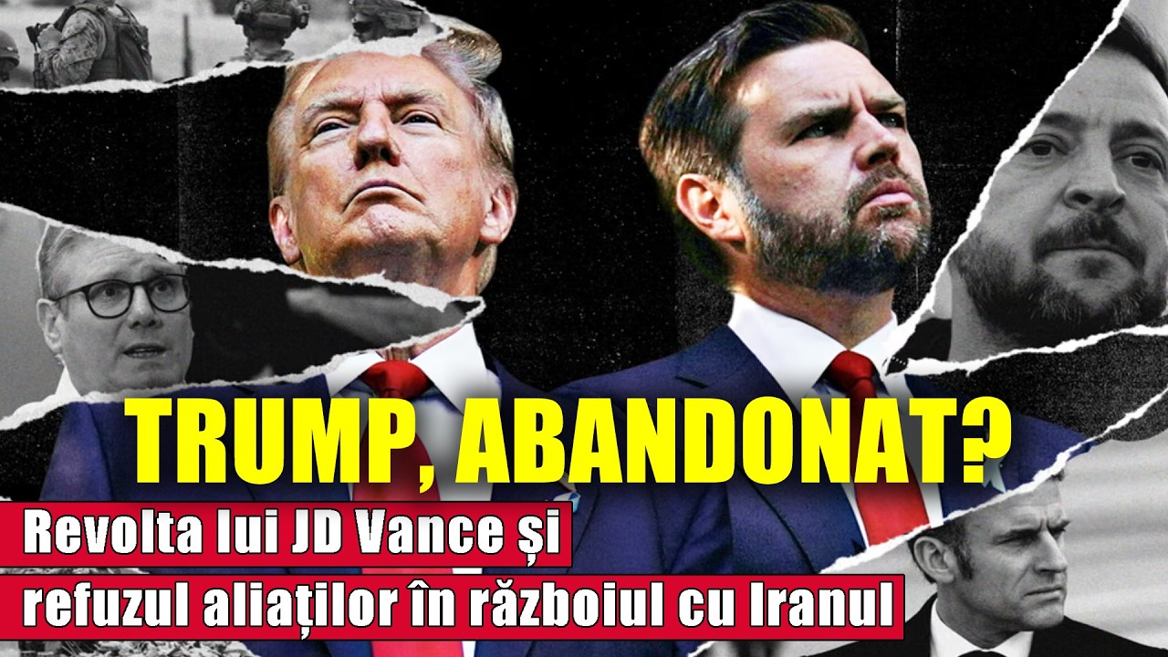TRUMP, ABANDONAT? Revolta lui JD Vance și refuzul aliaților în războiul cu Iranul