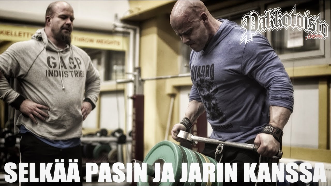 Selkää Pasin ja Jarin kanssa