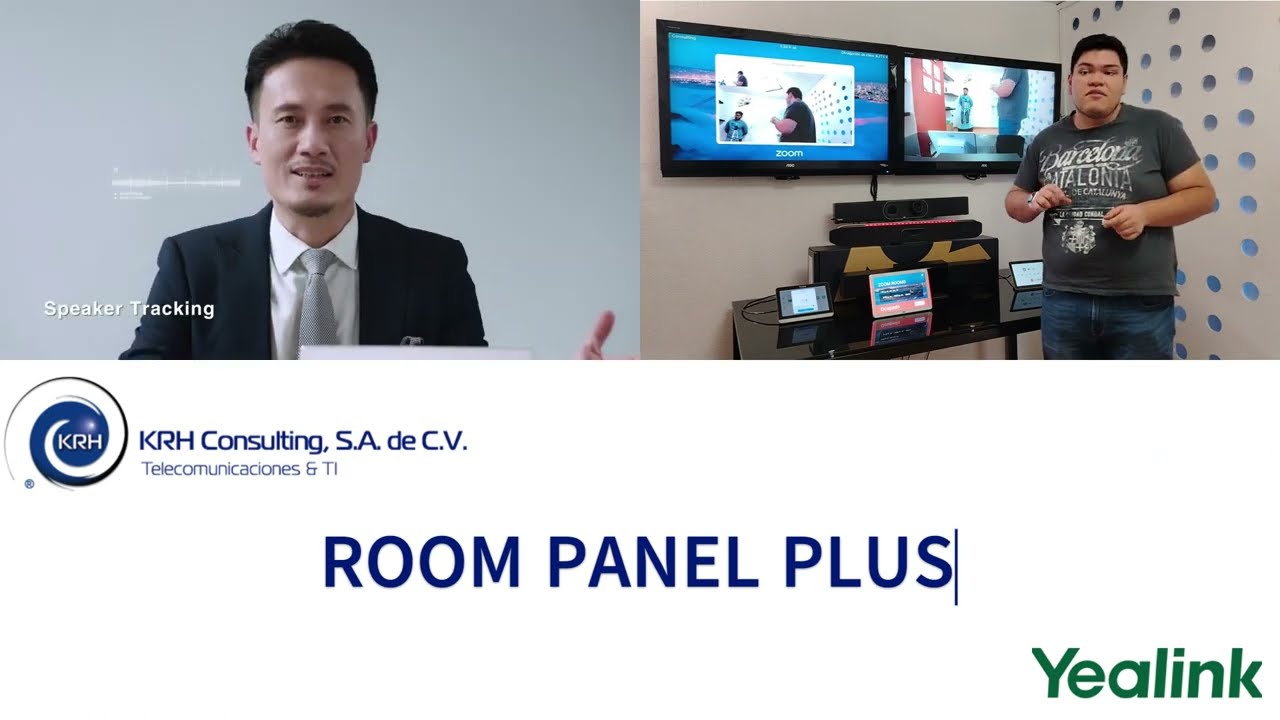 Yealink- Room Panel Plus con Videoconferencia Multimarca