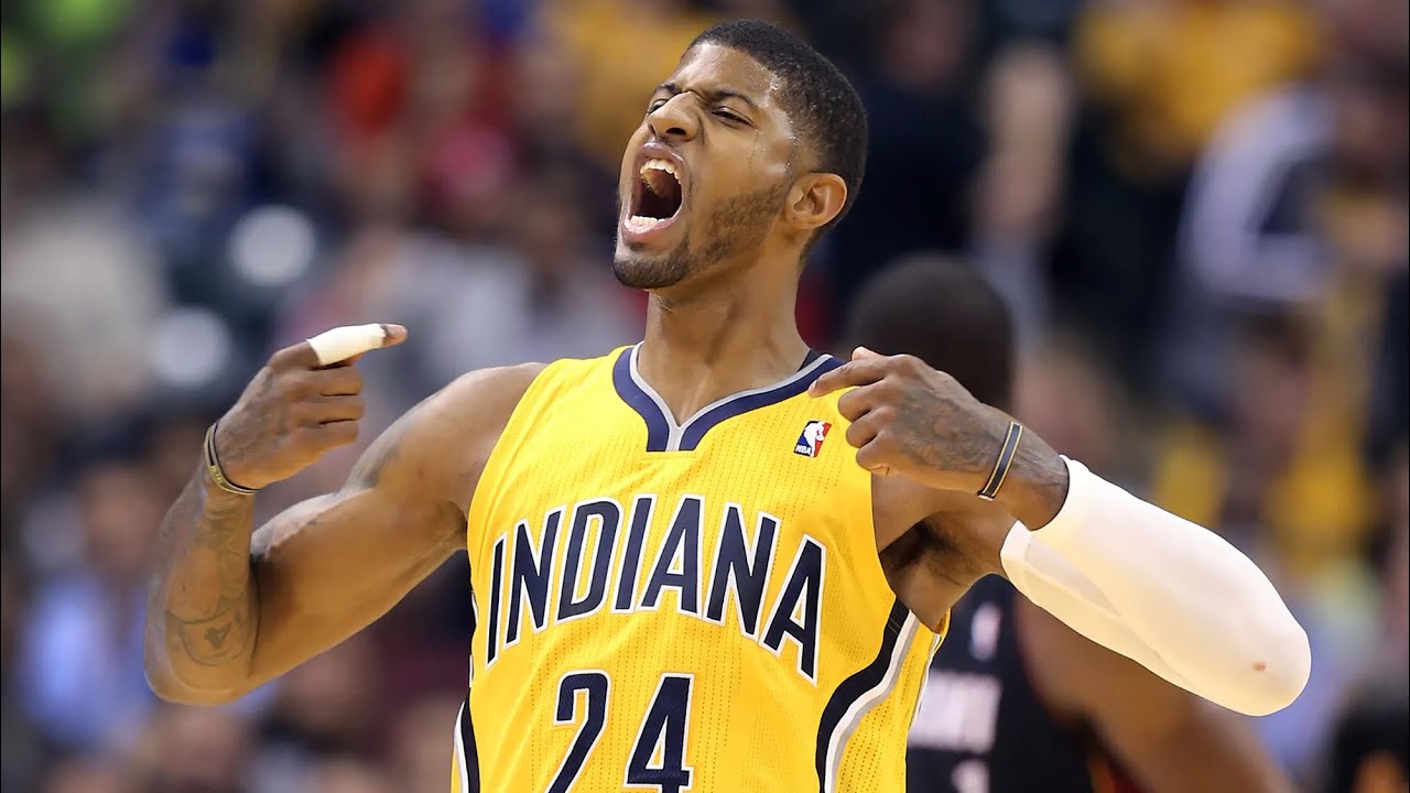 6 Minutes Of Young Indiana Paul George Shot Creation/Explosive Athleticism(2011-2014)