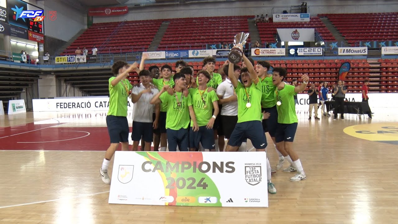 Resum Final Copa Catalunya futbol sala Juvenil - Club Sala 5 Martorell - Futsal Mataró CE (2-3)