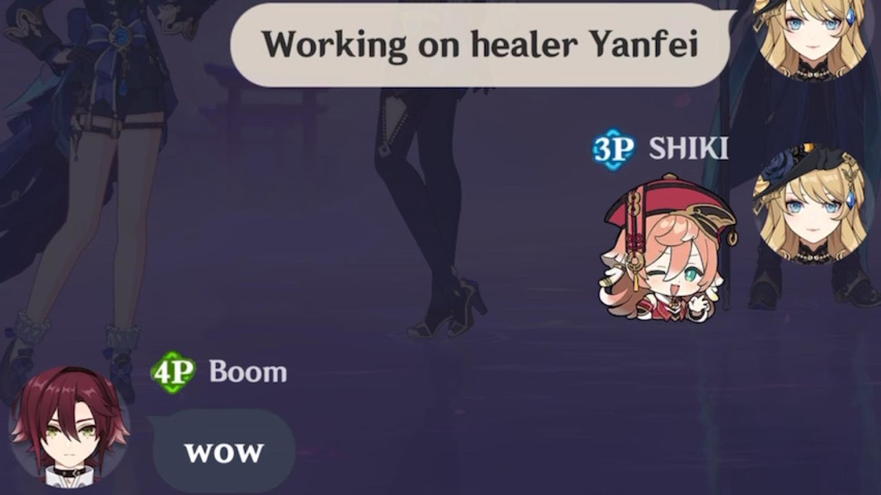Trying Yanfei Support In Co-Op