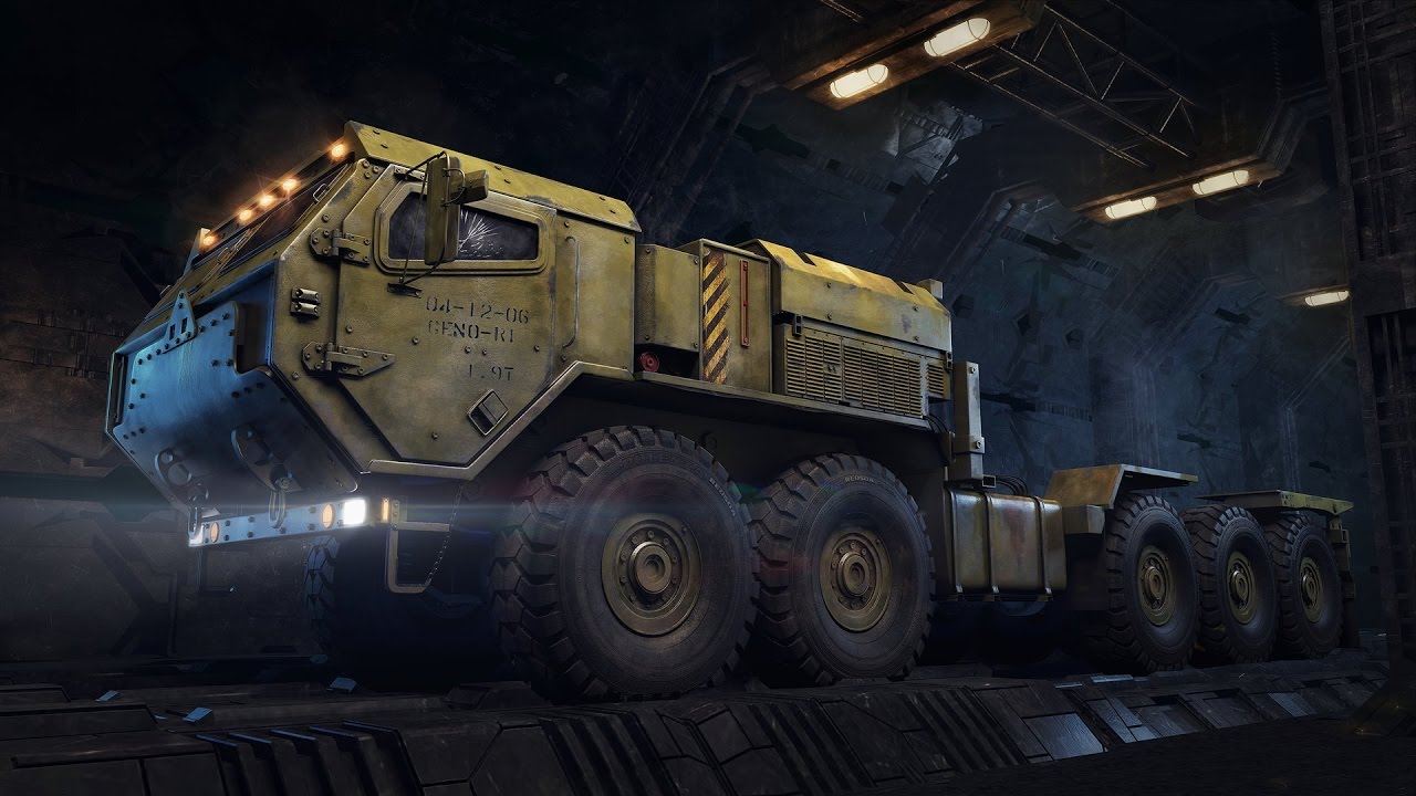 Oshkosh LVSR High-Poly Modeling Timelaps