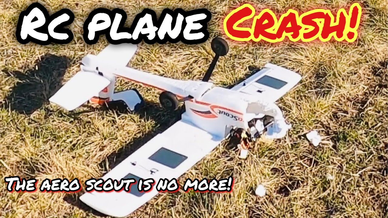Полет и крушение HobbyZone Aero Scout!
