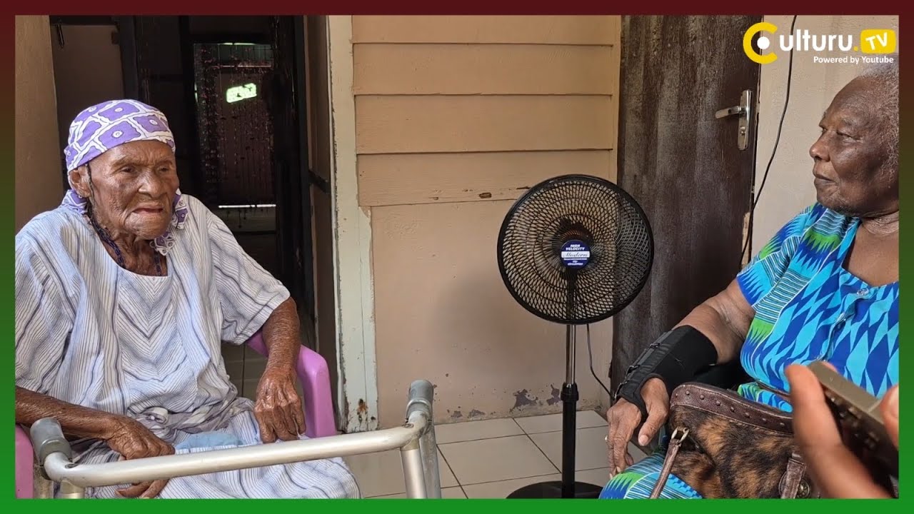 Culturu TV op bezoek bij de 100jarige oma Sana te Bersaba.