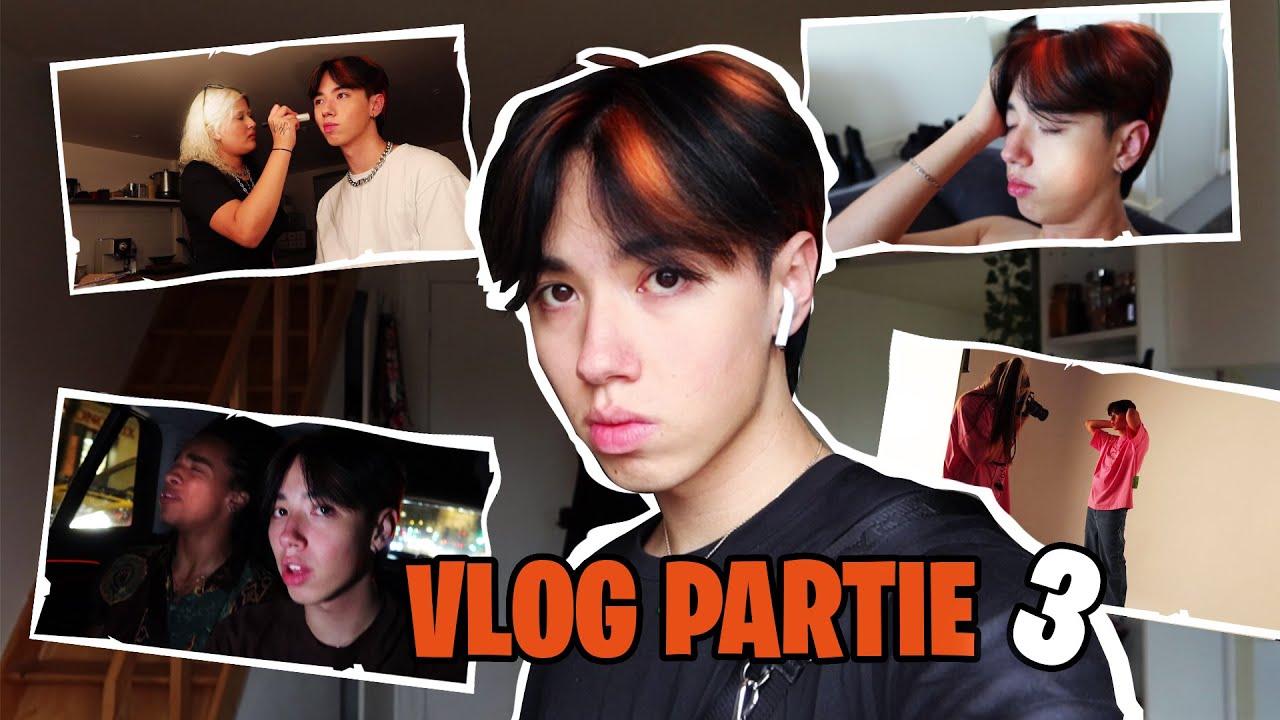 VLOG Pt. 3 | Mon premier shooting, excès de vitesse et je tombe malade ??