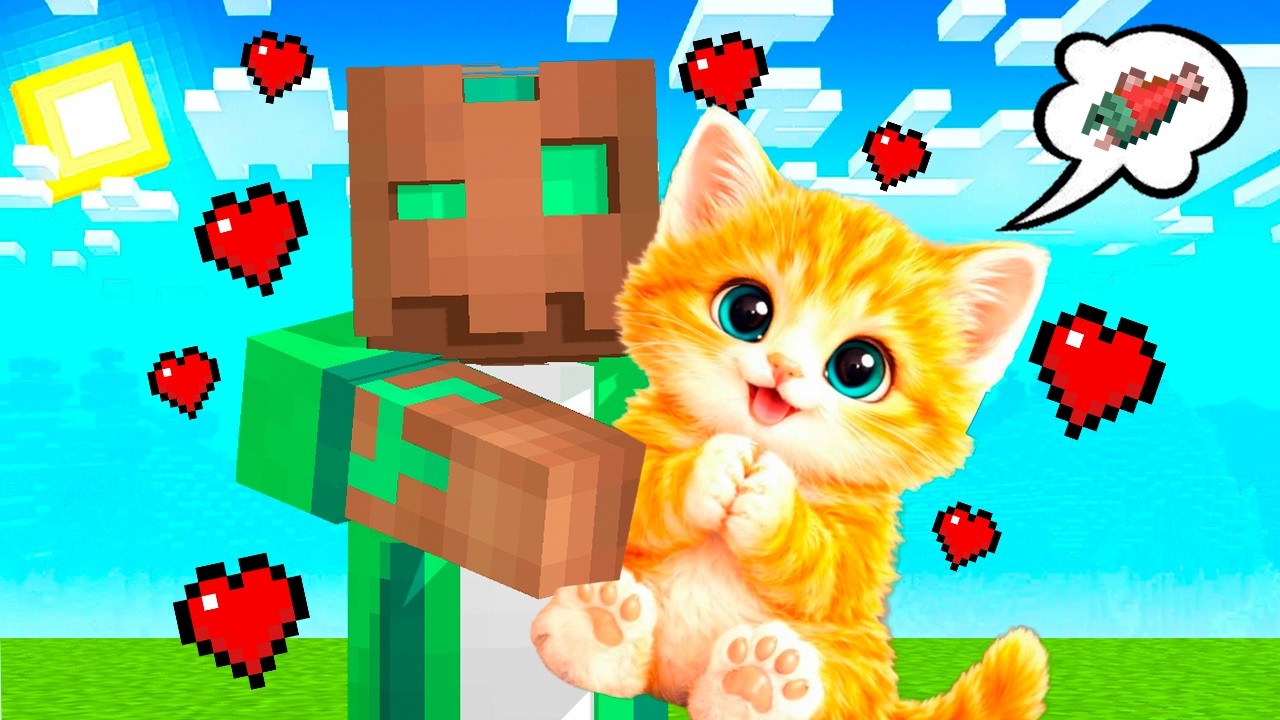Adopté un GATO ADORABLE en Minecraft!