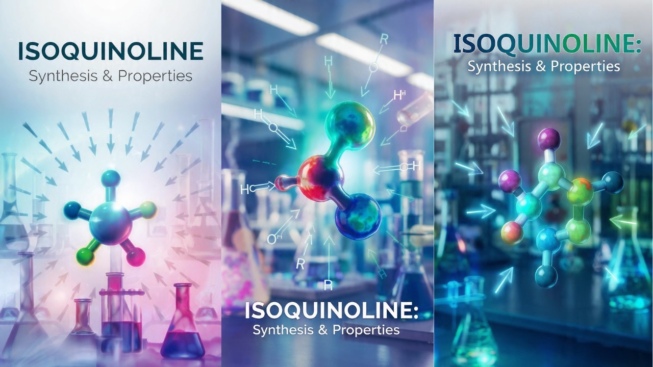 Isoquinoline synthesis and properties