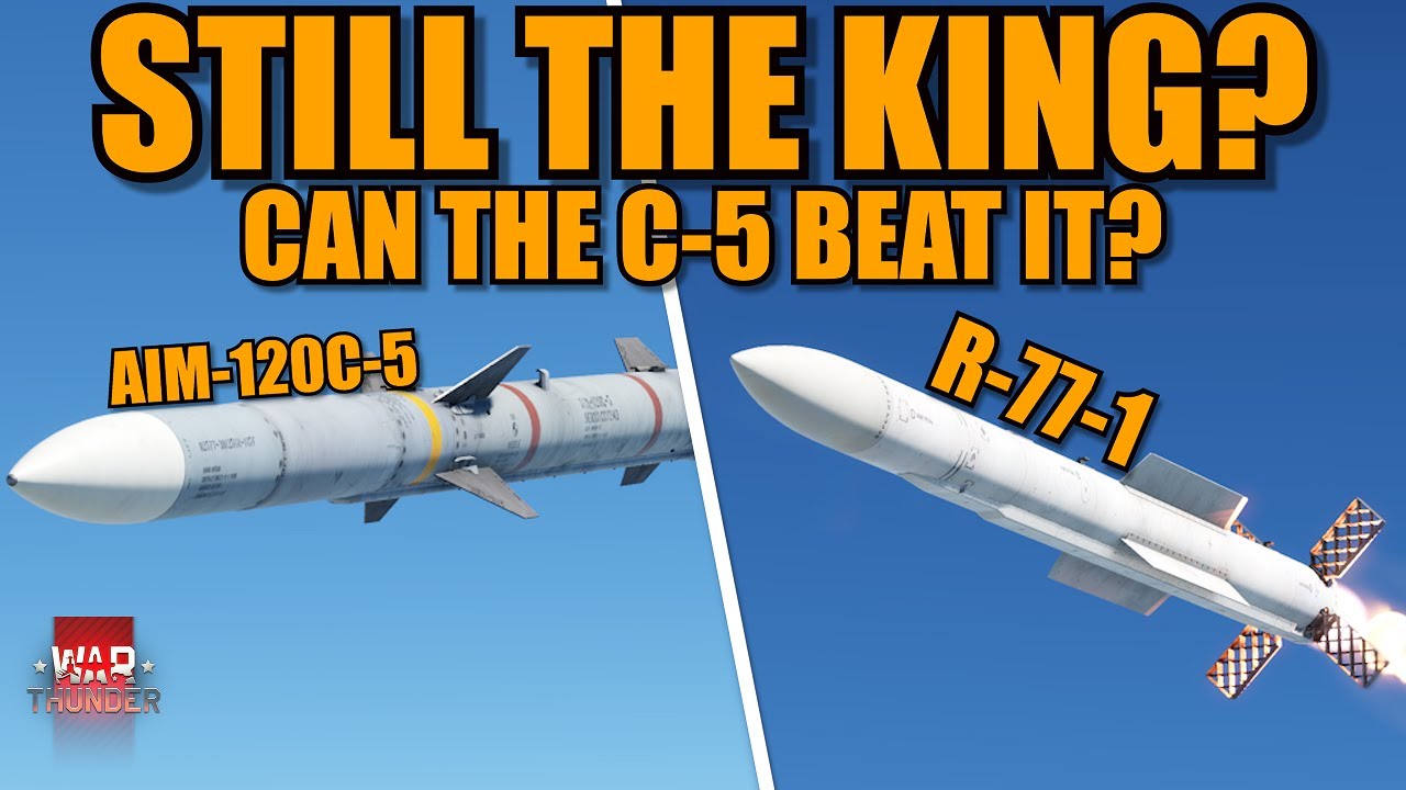Can the AIM-120C-5 beat the R-77-1? Or is it STILL the BEST RADAR MISSILE? - War Thunder DEV