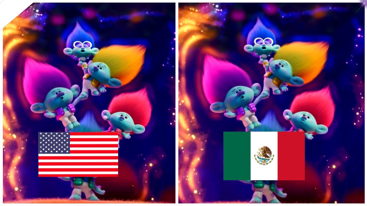 Trolls 3 (Band Together) Brozone - Original vs Latino