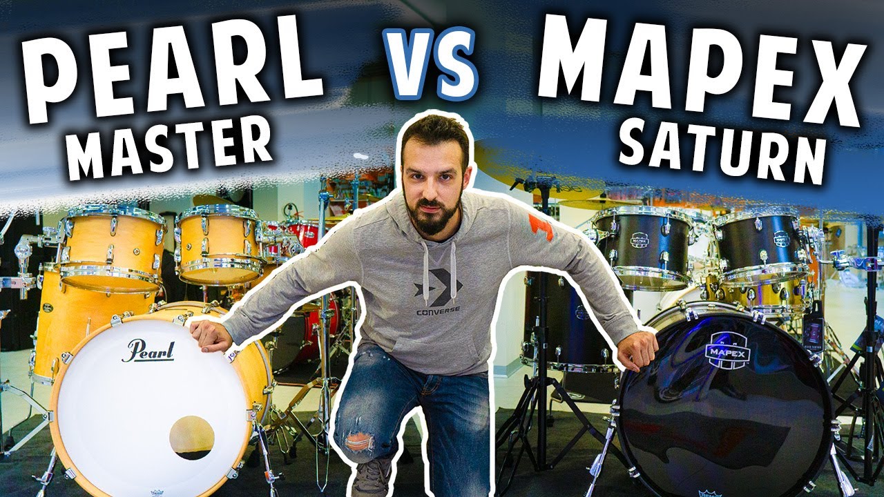 PEARL contro MAPEX! La SFIDA di due BATTERIE TOP in NEGOZIO! | Play! Music Store
